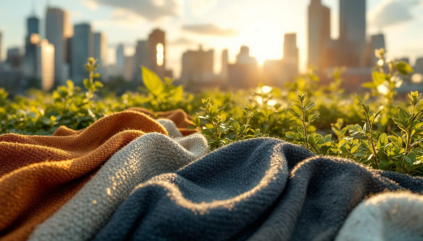 Die evolution der Stoffauswahl in der nachhaltigen Modeindustrie